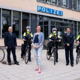 Die neue Fahrradstaffel der Polizei Gelsenkirchen