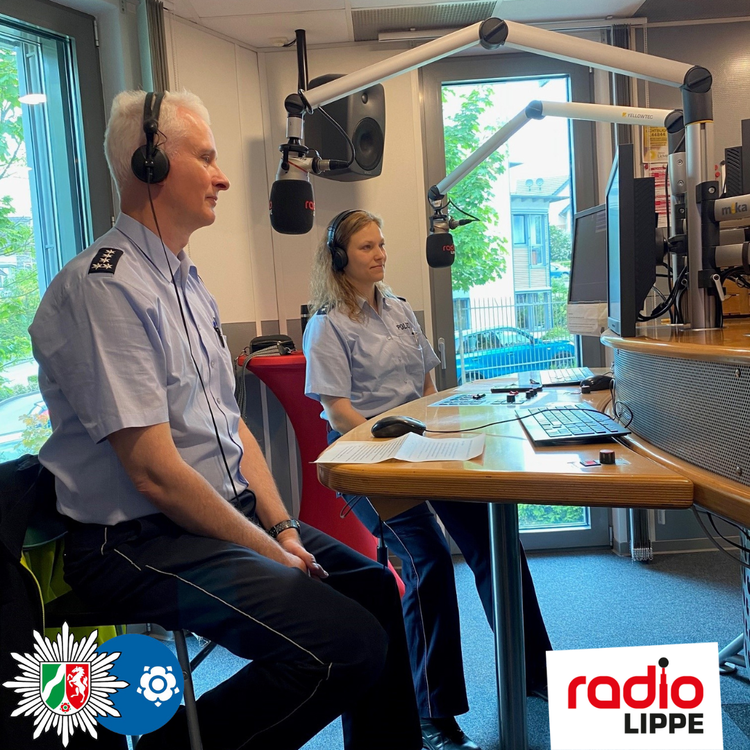 Polizei auf Sendung: Ihr Radio Lippe Polizei-Talk