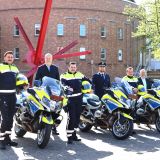 Die Motorradstaffel der KPB Viersen